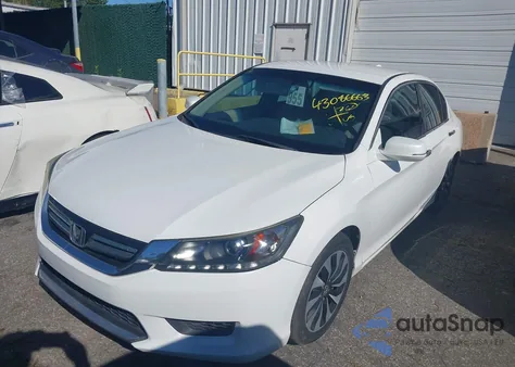 2014 Honda Accord Hybrid из США, поврежденный, VIN 1HGCR6F33EA003694